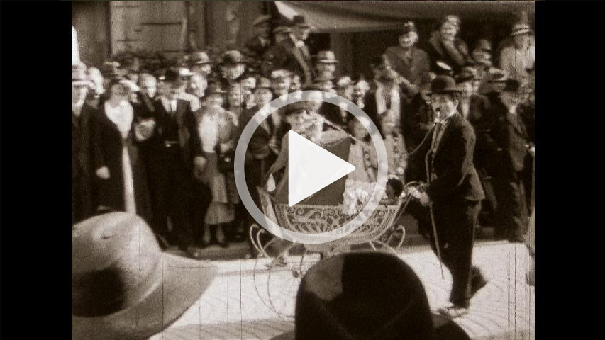 Charlie Chaplin, The Kid, numérisation film, souvenirs cinématographiques, film 8mm